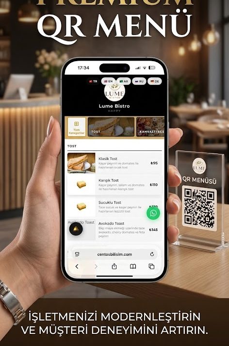 Giriş Seviyesi QR Menü