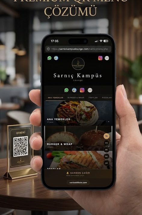 Kurumsal Çözümler QR Menü